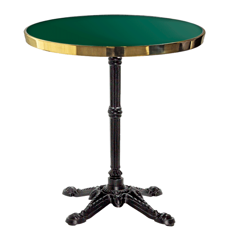 Table de Bistrot Ronde Émaillée 77 cm Table de Bistrot Ronde Émaillée 77 cm