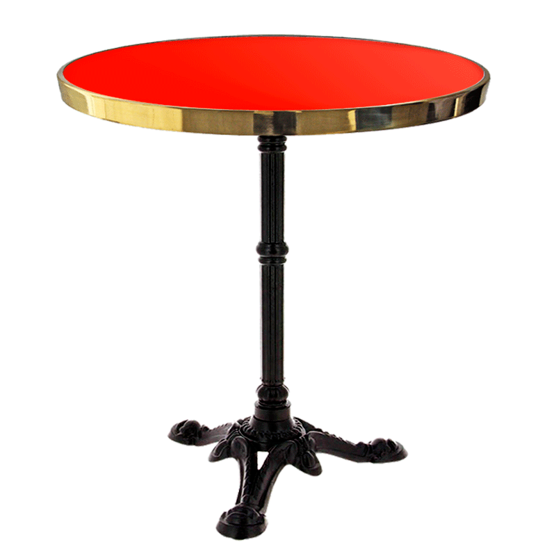 Mesa Bistrô Redonda Esmaltada 77 cm Mesa Bistrô Redonda Esmaltada 77 cm