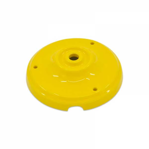Rosace en porcelaine Jaune Rosace en porcelaine Jaune